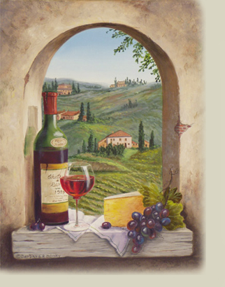 View of Tuscany image