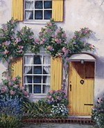 Row House Yellow Door