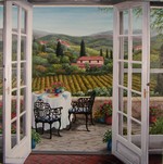 Roses By The Dooryard
