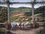 An Italian Terrace - tiles
